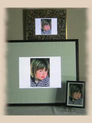 Gerahmtes Foto